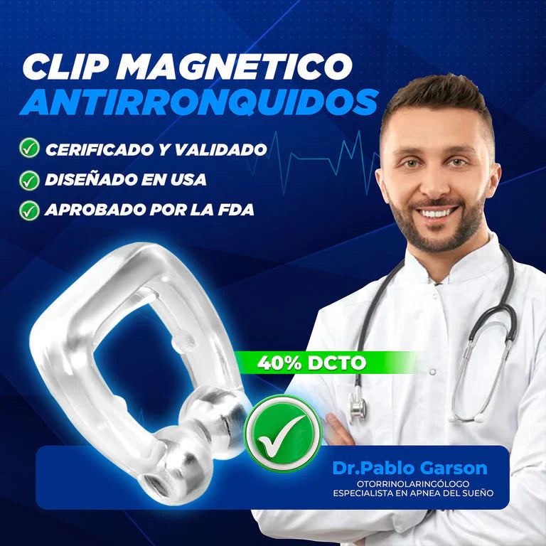CLIP ANTI RONQUIDOS (OFERTA 2X1)